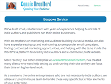 Tablet Screenshot of conniebrentford.com